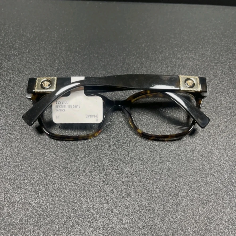 NWT! Versace Italy B Mod 3294 53[]18-140 Brown Eyeglasses / Frames MF